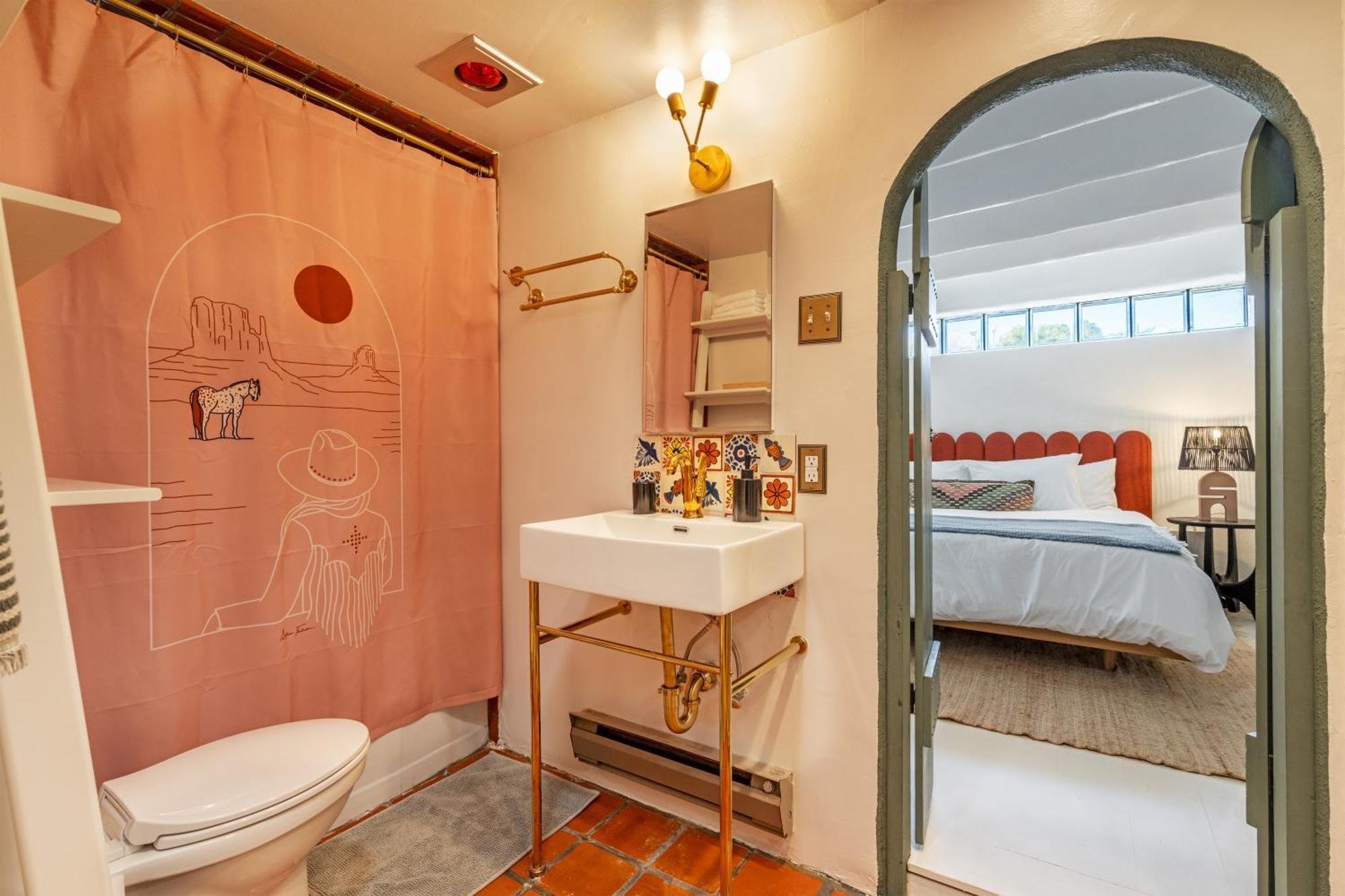 Heart Of Santa Fe - Adorable Hideaway - King And Queen - Walk To Everything - Fireplace - Ac Kültér fotó