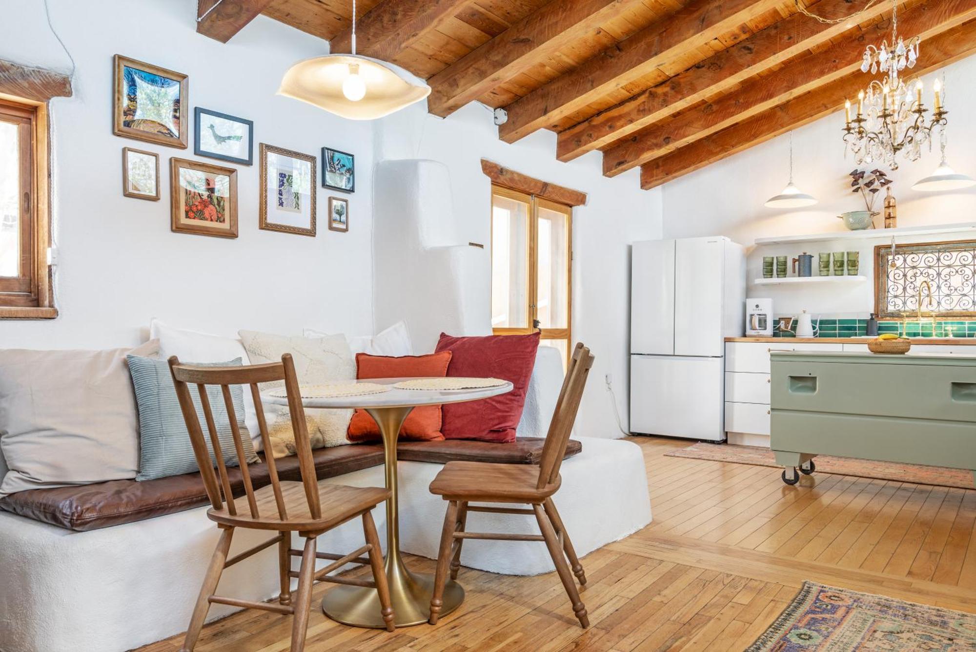 Heart Of Santa Fe - Adorable Hideaway - King And Queen - Walk To Everything - Fireplace - Ac Kültér fotó